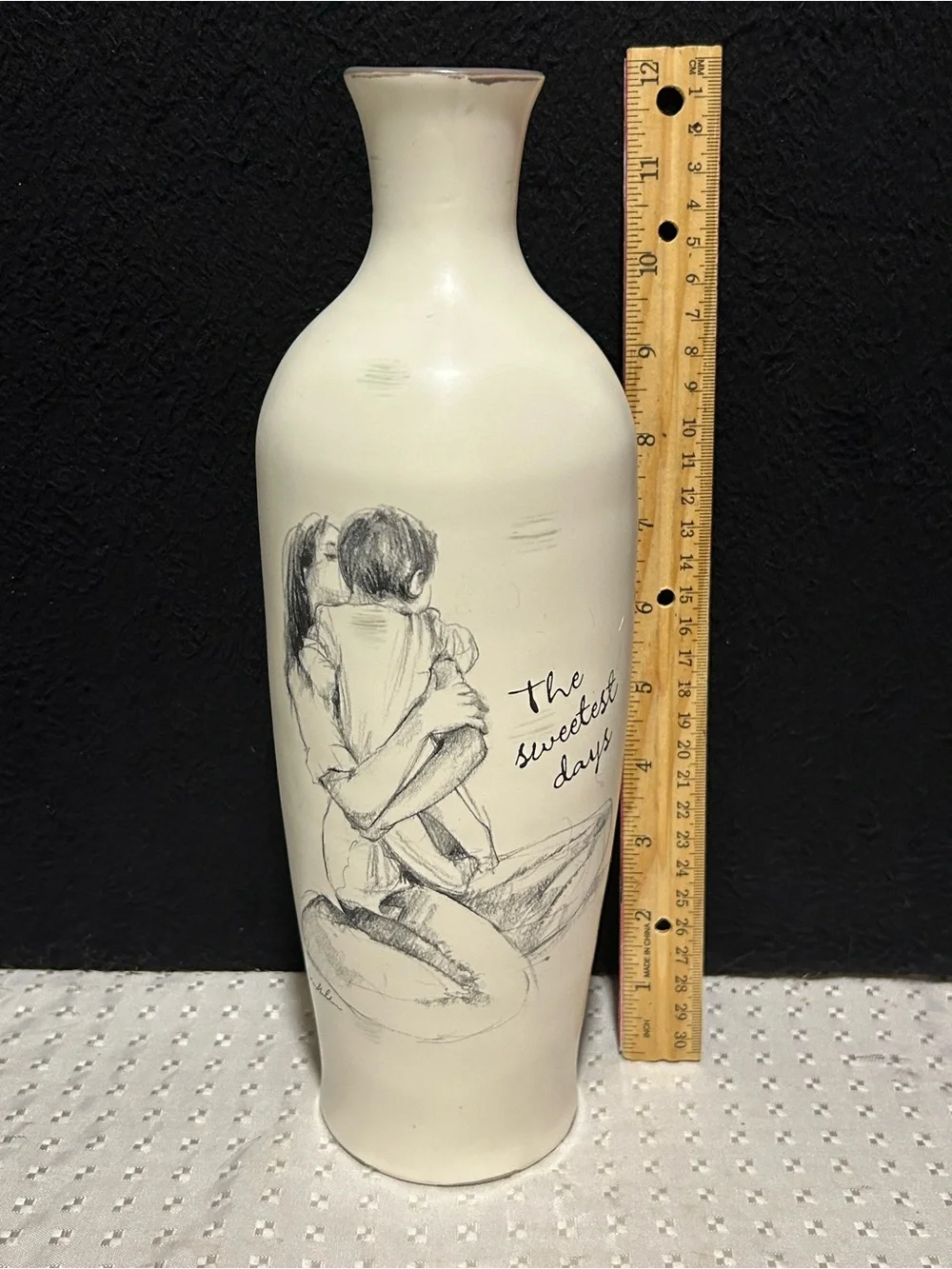 Collectible Ceramic Vase from the Hallmark Ken Sheldon Collection